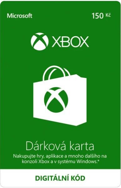 Xbox Live Dárková karta v hodnotě 150Kč Xbox Live Dárková karta v hodnotě 150Kč